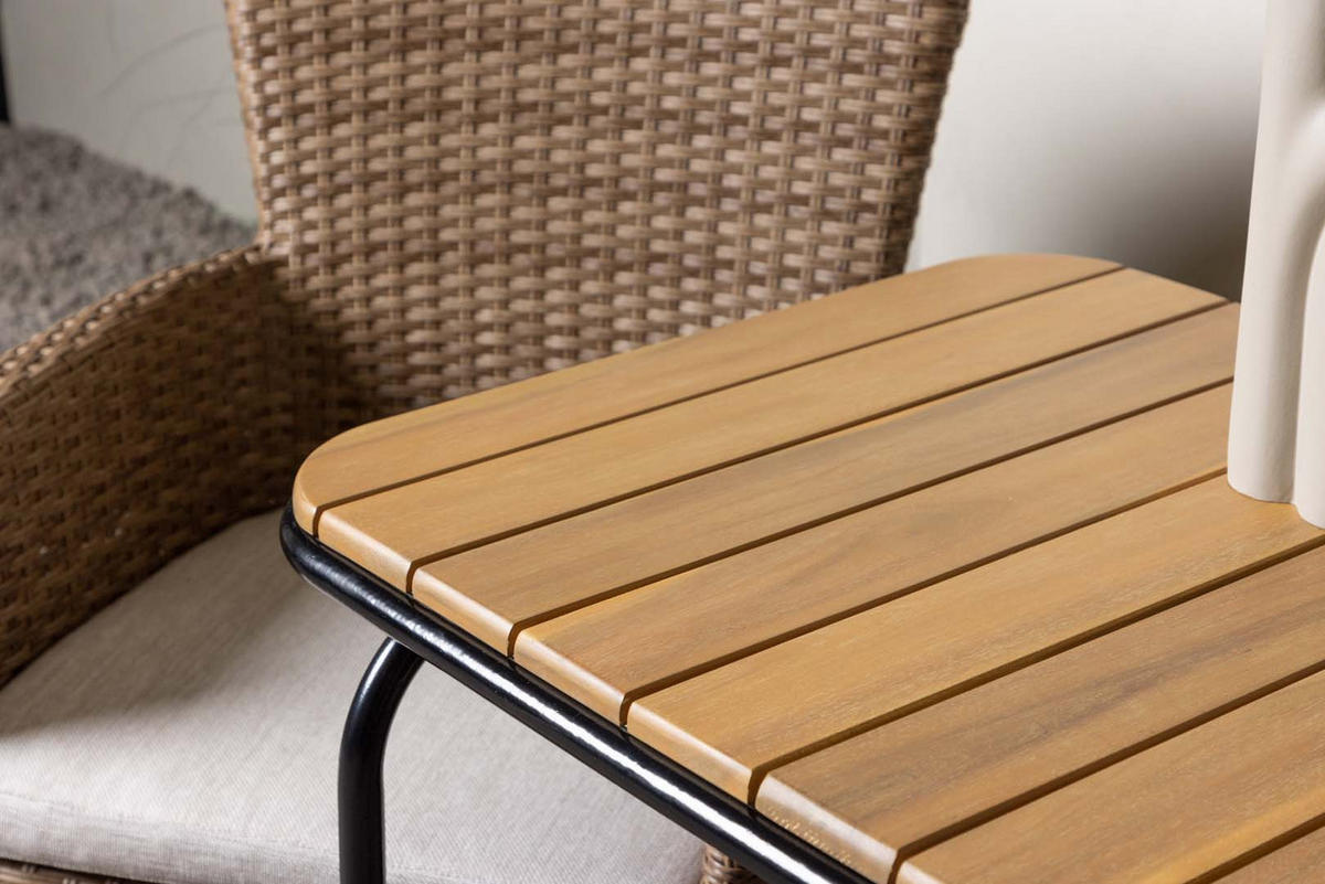 GARTENSET natur - Naturfarben, Holzwerkstoff - ebuy24