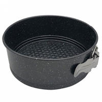 SPRINGFORM Schwarz 20/20/6.8 cm KH1543 - Schwarz, Metall (20/6.8/20cm) - Kinghoff 