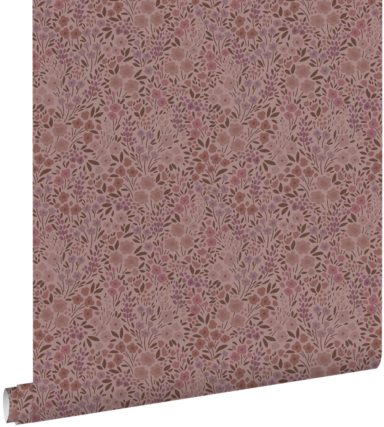 TAPETE Blumen 53 cm x 10.05 m - Lila, Papier (53/0.1cm) - ESTAhome
