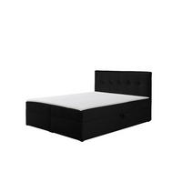 BOXBETT Toronto 180x200 Bonell-Matratze H3 und Topper - Silberfarben/Schwarz, Holz/Holzwerkstoff (180/200cm) - Ravio
