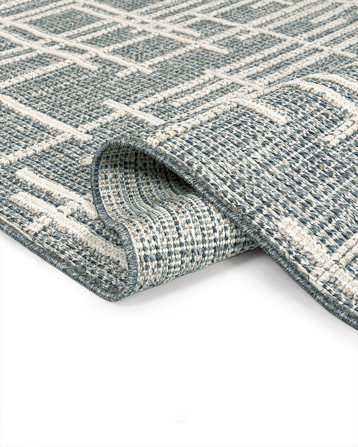 KOBEREC pro Interiér i Exteriér Cangas Capa Mazovia 250x350cm Béžový Grafitový Abstraktní Krátký Vlas - antracitová, textil (250/350cm) - Mazovia