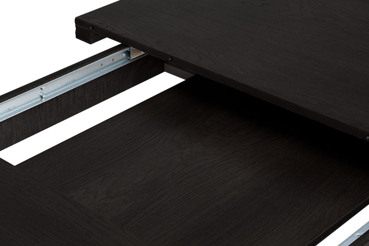 ESSTISCH COSPE ausziehbar bis 300cm, wenge - Wengefarben, Holz (200/77/100cm) - KONSIMO®