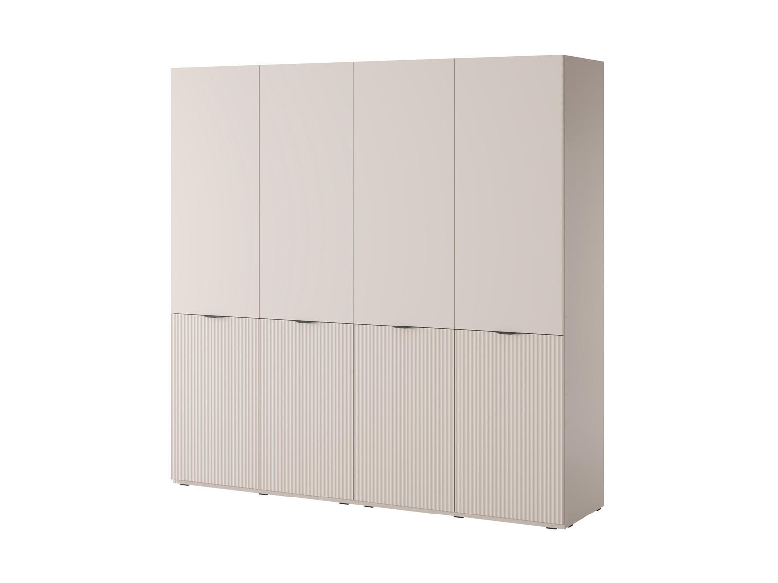 Ravio Kleiderschrank Kaschmir 202x200x51 cm