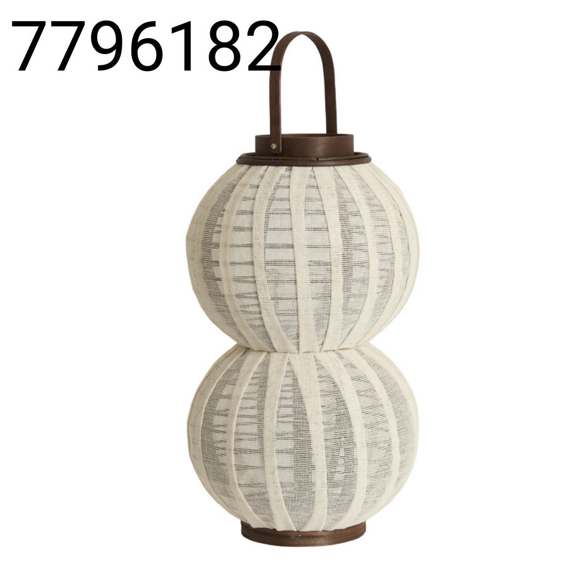 WINDLICHT Arbore - Braun - 31/31/64 cm - Braun, Holz (31/64/31cm) - Light & Living