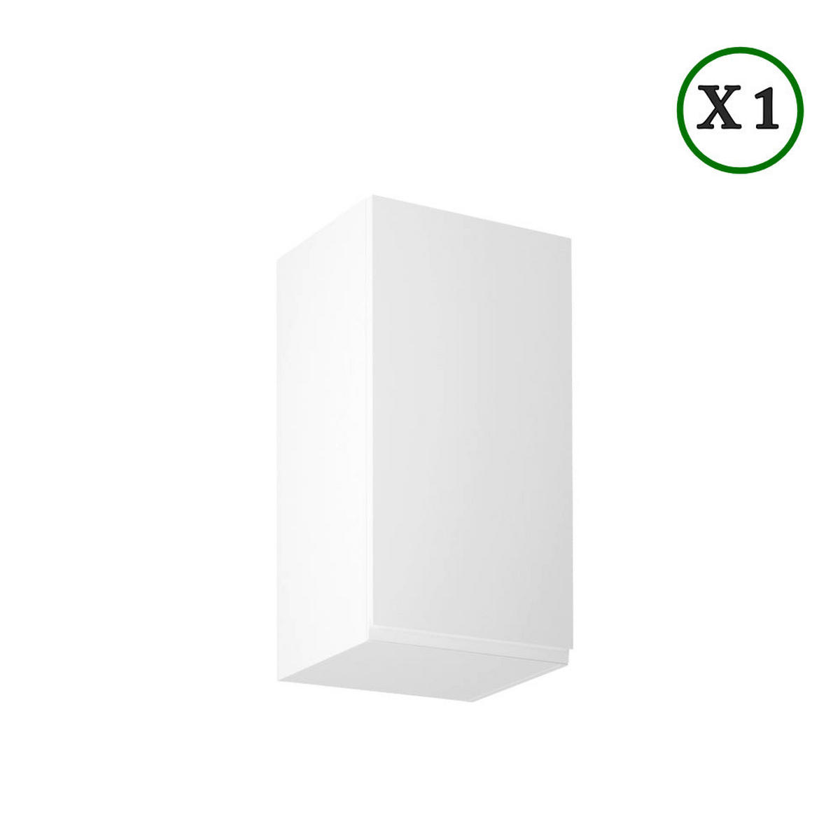 ECKKÜCHE – 250 cm – K67-G250 – Velmora – Weiß Hochglanz – ohne E-Geräte - Weiß Hochglanz, Holzwerkstoff (250/212/270cm) - ROYAL24_MARKT