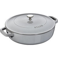 PFANNE Grau 33/29/9 cm 405114700 - Grau, Metall (28cm) - Staub