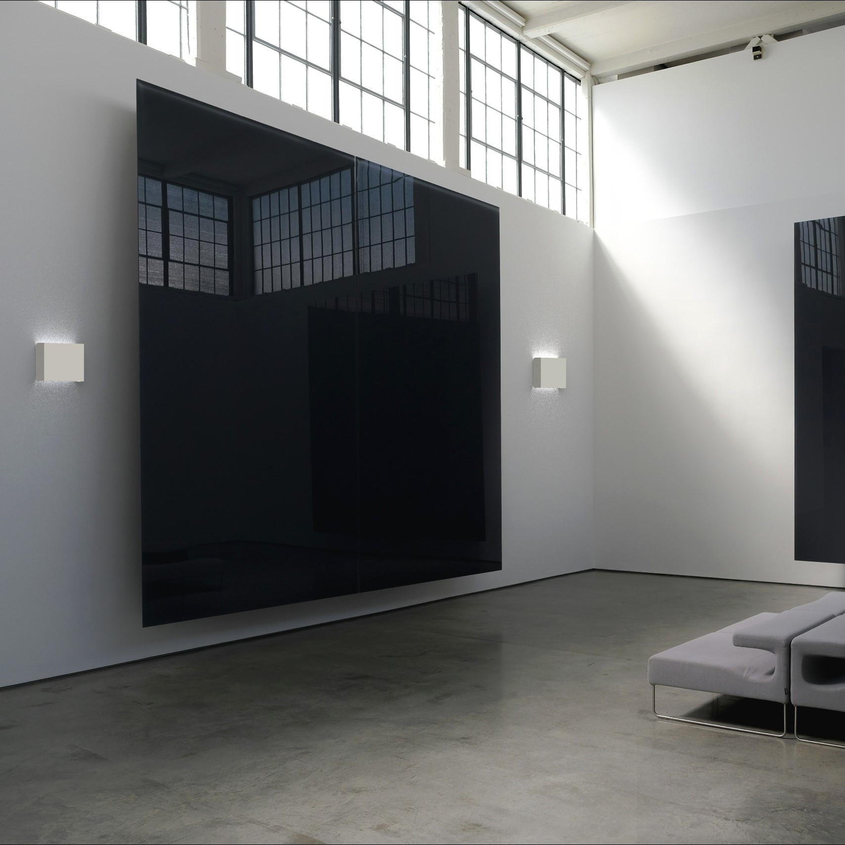 LED-WANDLEUCHTE - Weiß Hochglanz, Metall (15.4/11/3.6cm) - Lumicom