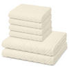FROTTIERSET Sensual Skin Zopf 6-teilig - Naturfarben, Textil (50/100cm) - Ross