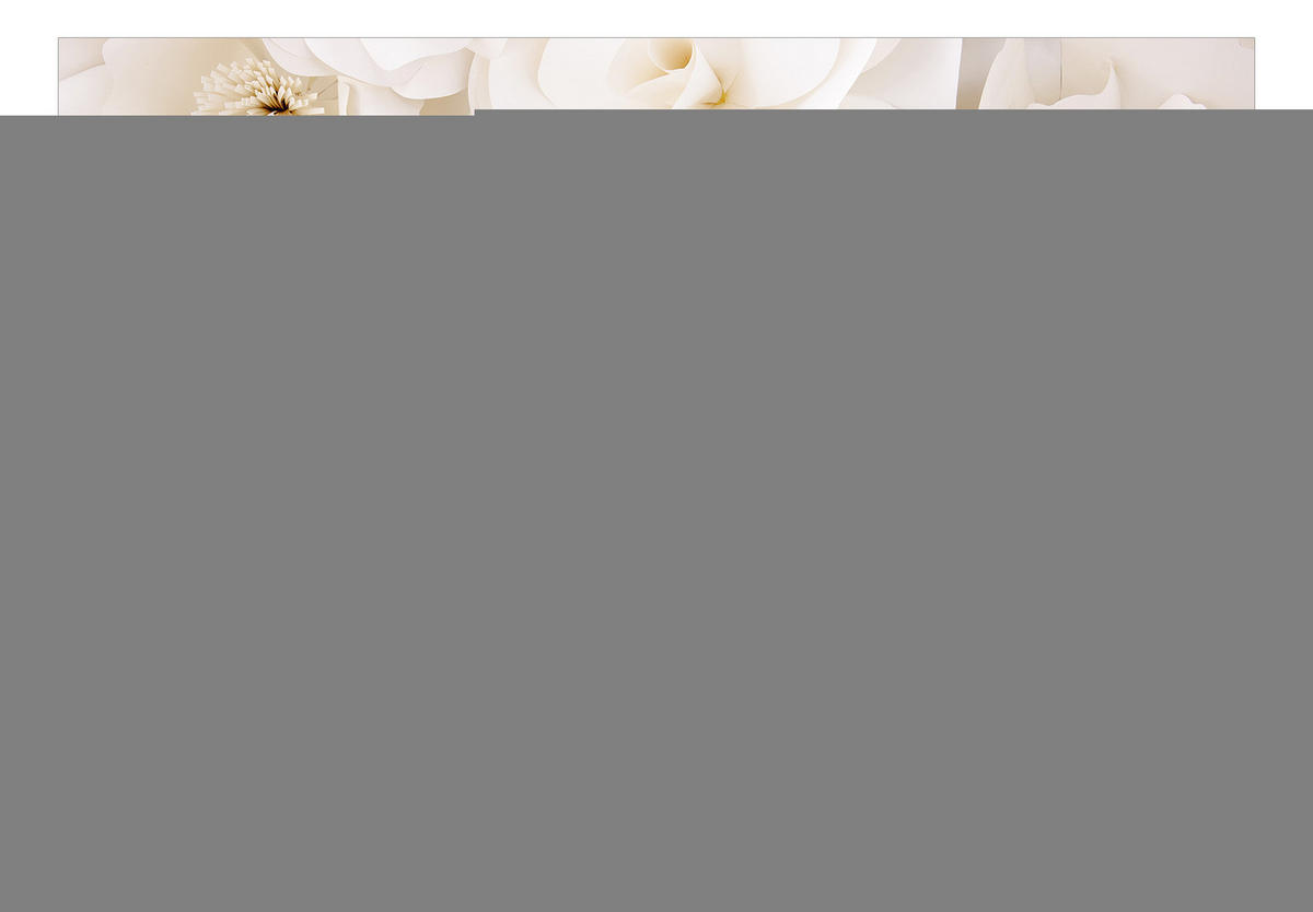 VLIESTAPETE Weiß 400/280 cm - Beige/Weiß, Textil (400/1cm) - KUNSTLOFT