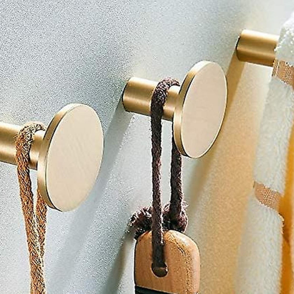 SCHRANKKNOPF Gold 4er-Set - Goldfarben, Metall (3.3/2/3.3cm)