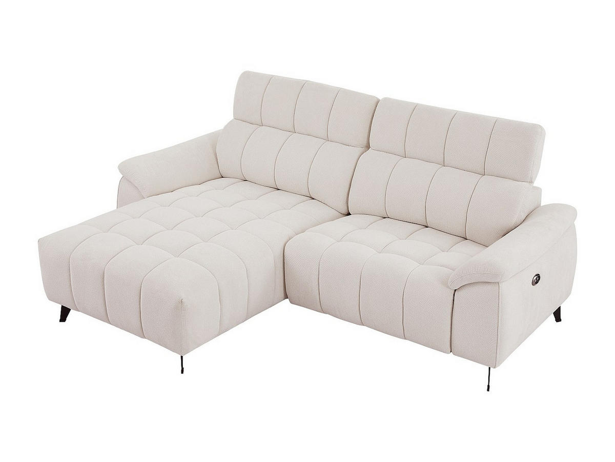RELAXSOFA - 4 Personen-Sitzer - Stoff, Stoff - Beige - - Beige, Textil (230/79/169cm) - Vente-Unique