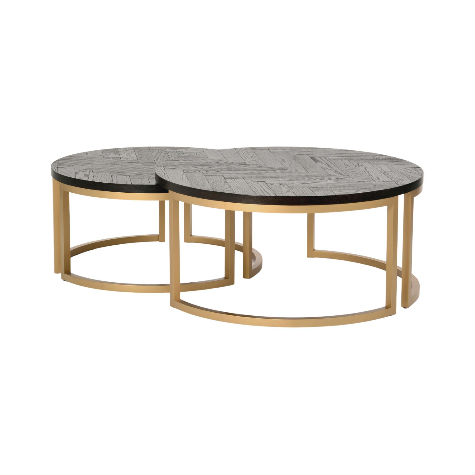 COUCHTISCH SEVILLE Schwarz 90x90x42 cm - Schwarz, Holz (90/90/42cm) - FURNLUX