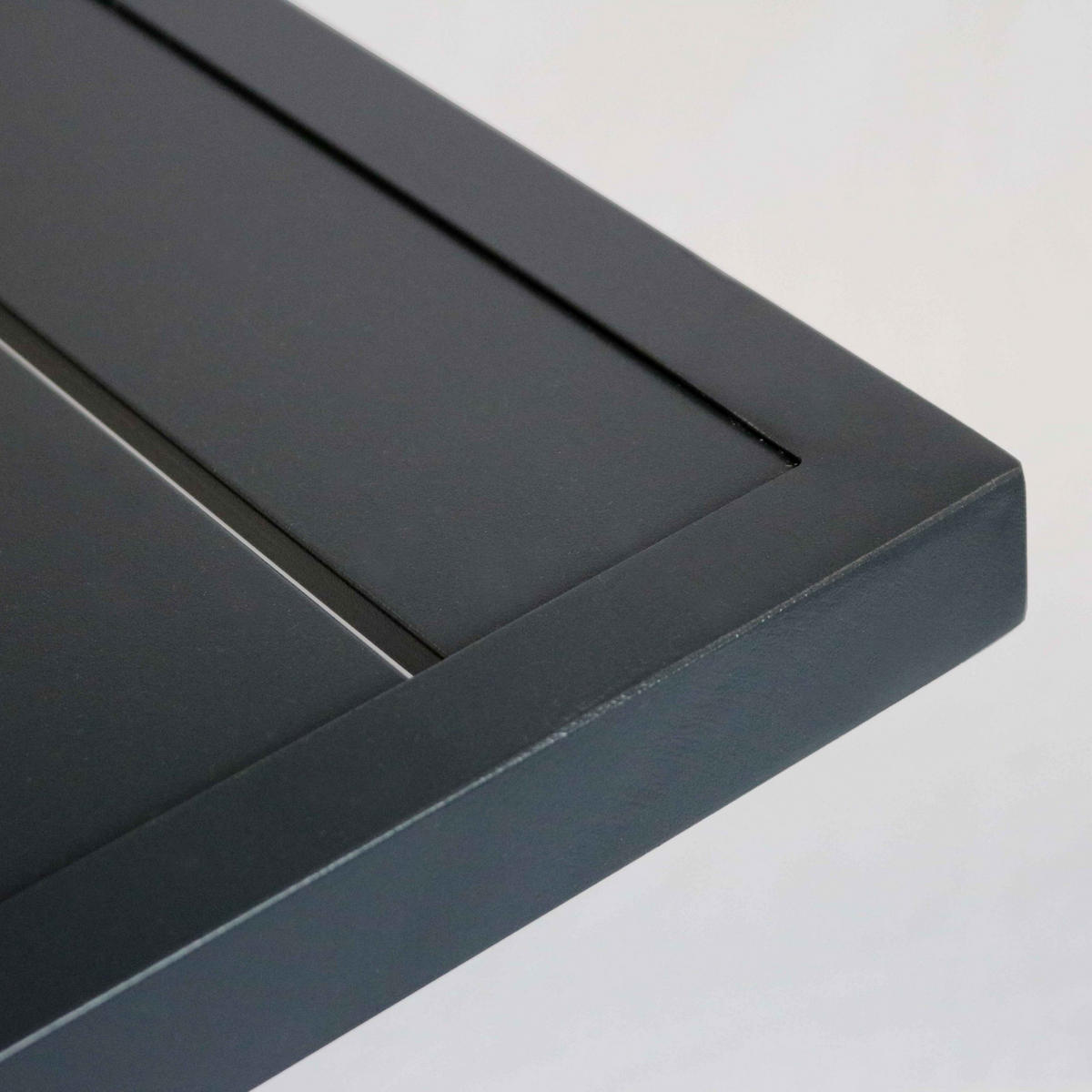 GARTENTISCH klappbar, Grau - Grau, Metall (70/70/113cm) - Oviala