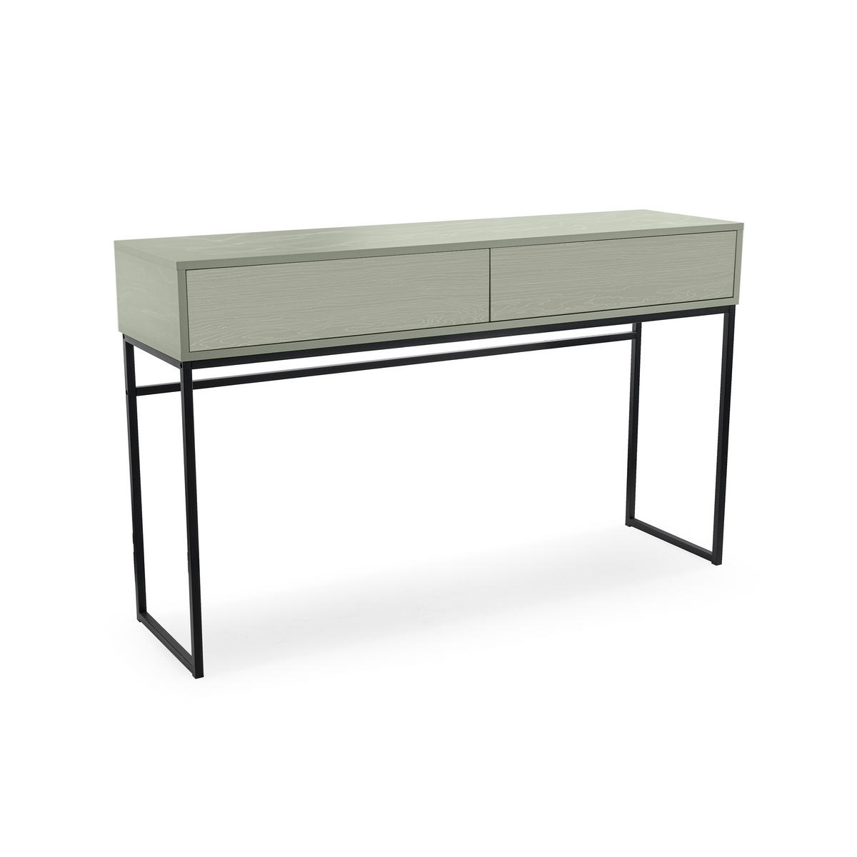 KONSOLENTISCH Giana mit 2 Schubladen, 137 cm, Eukalyptusfarbe - Eukalyptusholzfarben, Holzwerkstoff (37/137/83cm) - Beautysofa