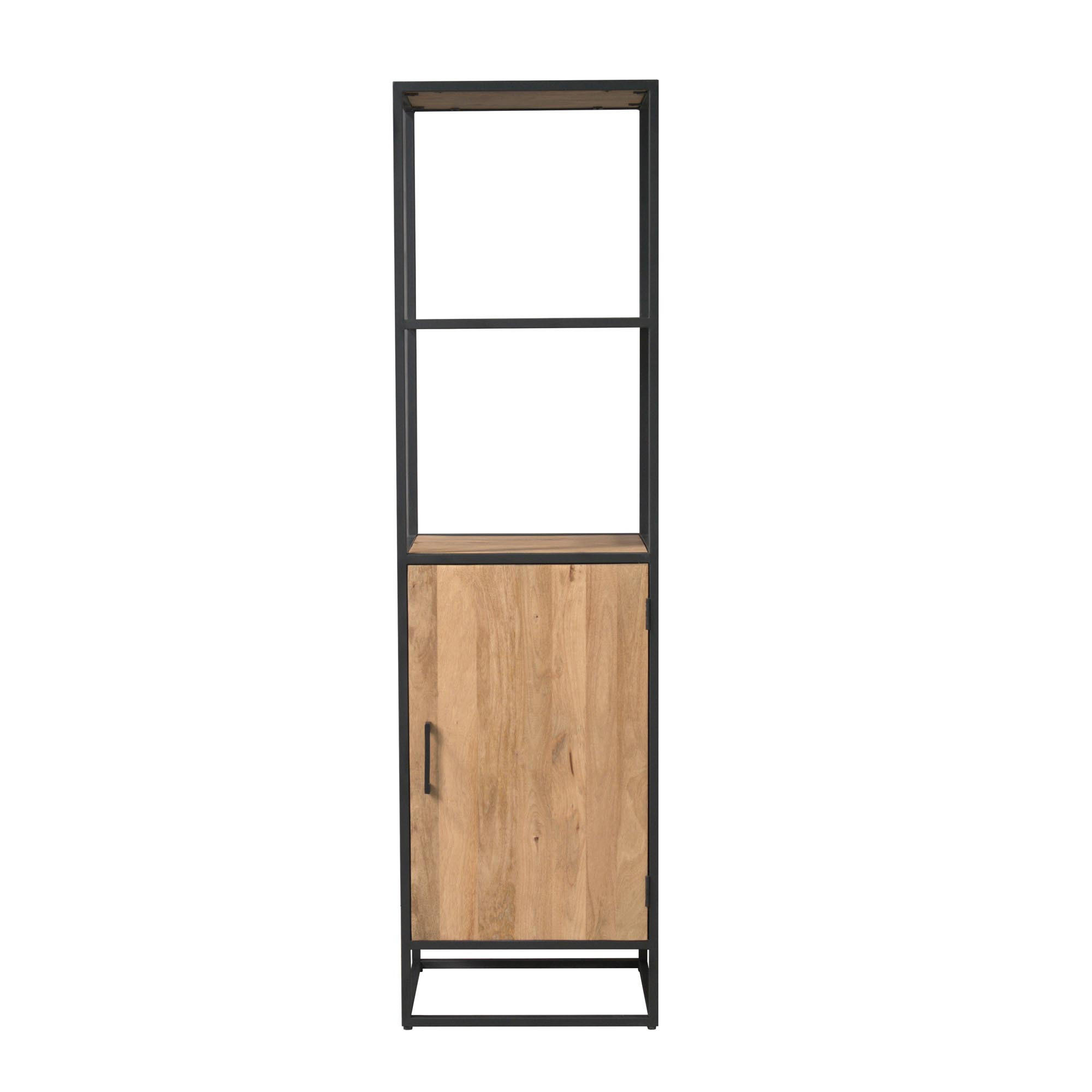 BÜCHERREGAL Dakota Braun 45/55/200 cm - Braun, Holz (55/200/45cm) - Starfurn