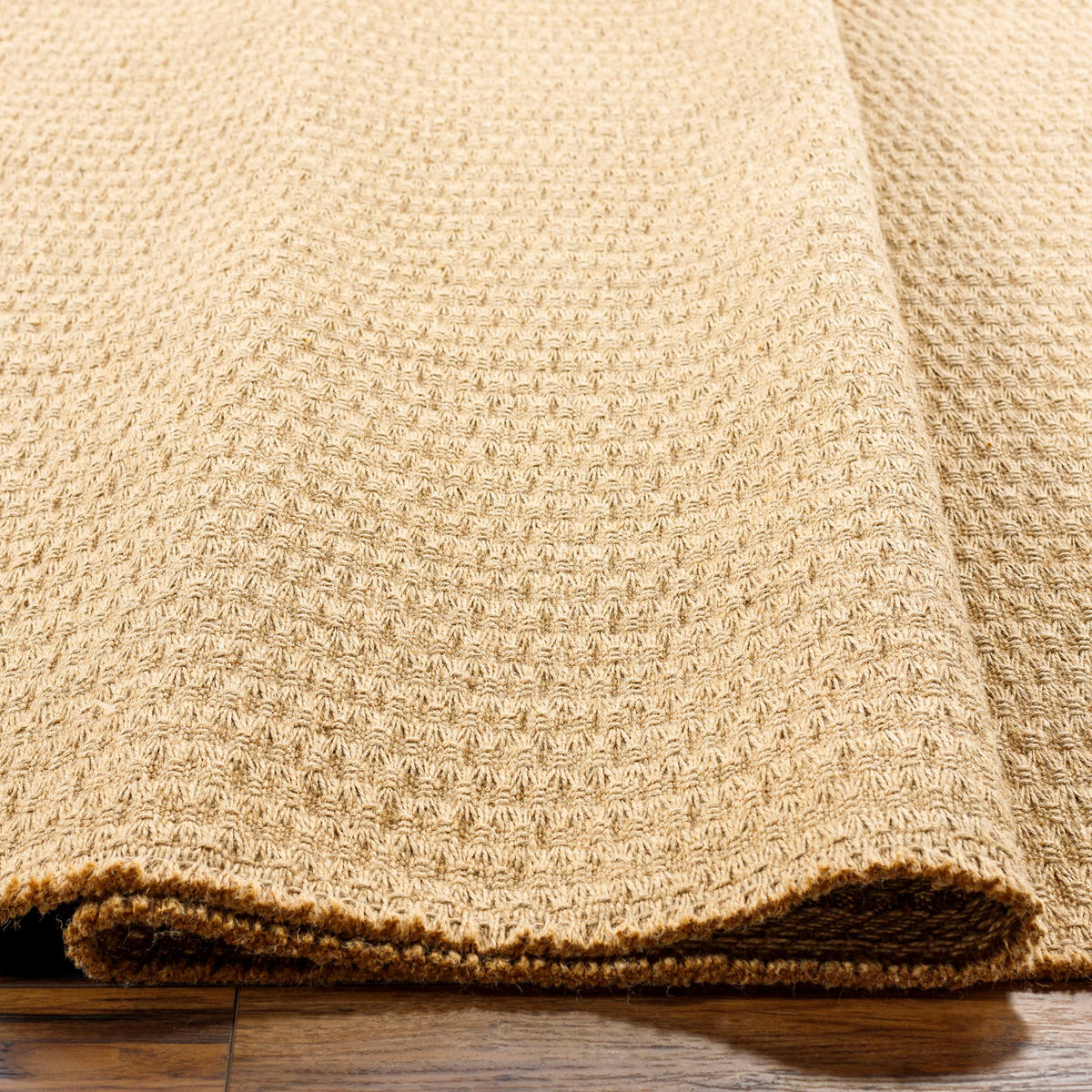 JUTE TEPPICH Hellbraun 160/213 cm - Braun, Naturmaterialien/Textil (160/213cm) - LIVABLISS