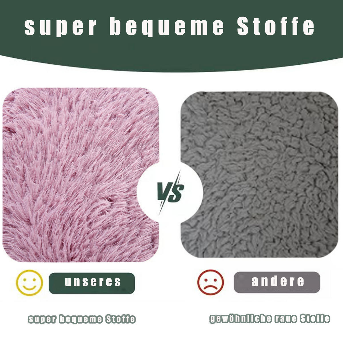 SITZSACK Plüsch Pink mit Verstellfunktion und mit Kissen - Rosa, Holzwerkstoff/Textil (89/42/175cm) - WISHDOR