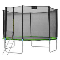 TRAMPOLIN 427 cm grün - Grün, Metall (427/260/427cm) - Hauki