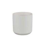 TOPF Fatima Weiß 19/19/19cm - Weiß, Keramik (19cm) - PTMD Collection