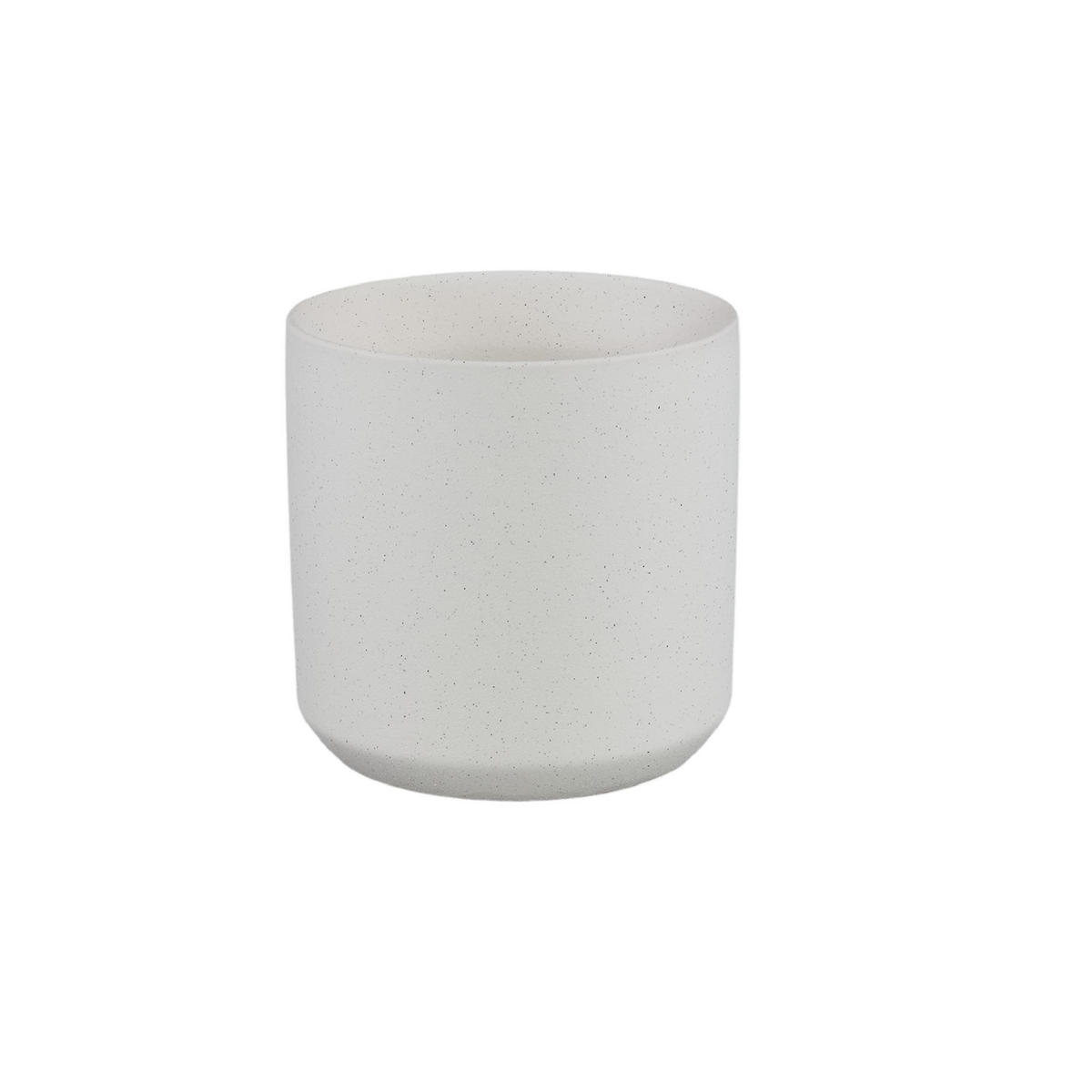 TOPF Fatima Weiß 19/19/19cm - Weiß, Keramik (19cm) - PTMD Collection