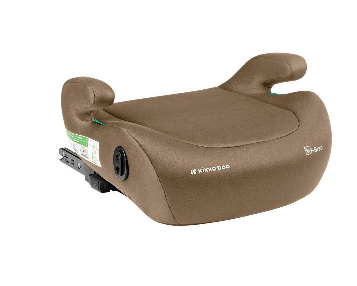 KINDERSITZ i-Tip Isofix 125-150 cm dunkelbraun Armlehne, i-Size Kindersitz, Sicherheitsgurt, vorwärts gerichtet - Braun, Kunststoff (42/21/35cm) - Kikka boo