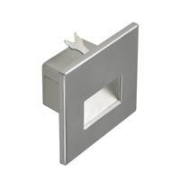 LED-EINBAULEUCHTE Box Aluminium - Alufarben, Metall (8/8/8cm) - s.luce