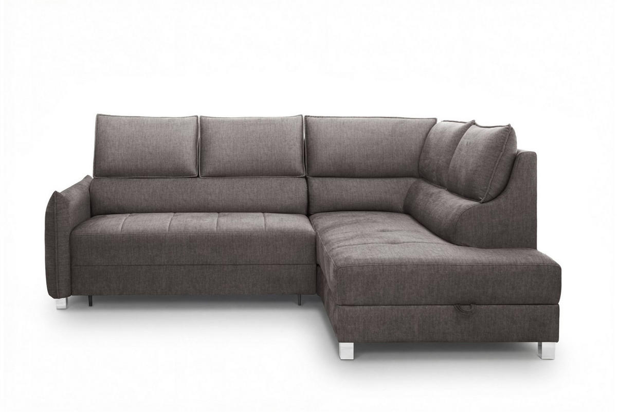 ECKSOFA Marno In Chill Me - Beige, Holzwerkstoff/Textil (260/200cm) - Fun Möbel