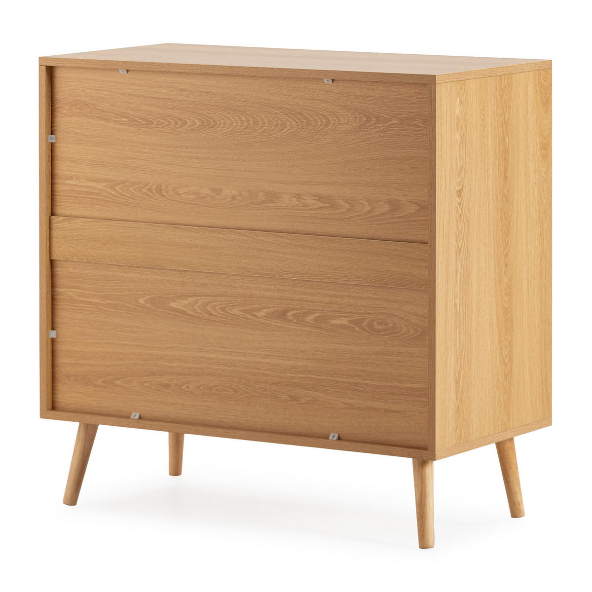 KOMMODE 80/80/40 Telmo Eichenfarbe - Honigeiche, Holzwerkstoff (80/80/40cm) - VS Venta-stock