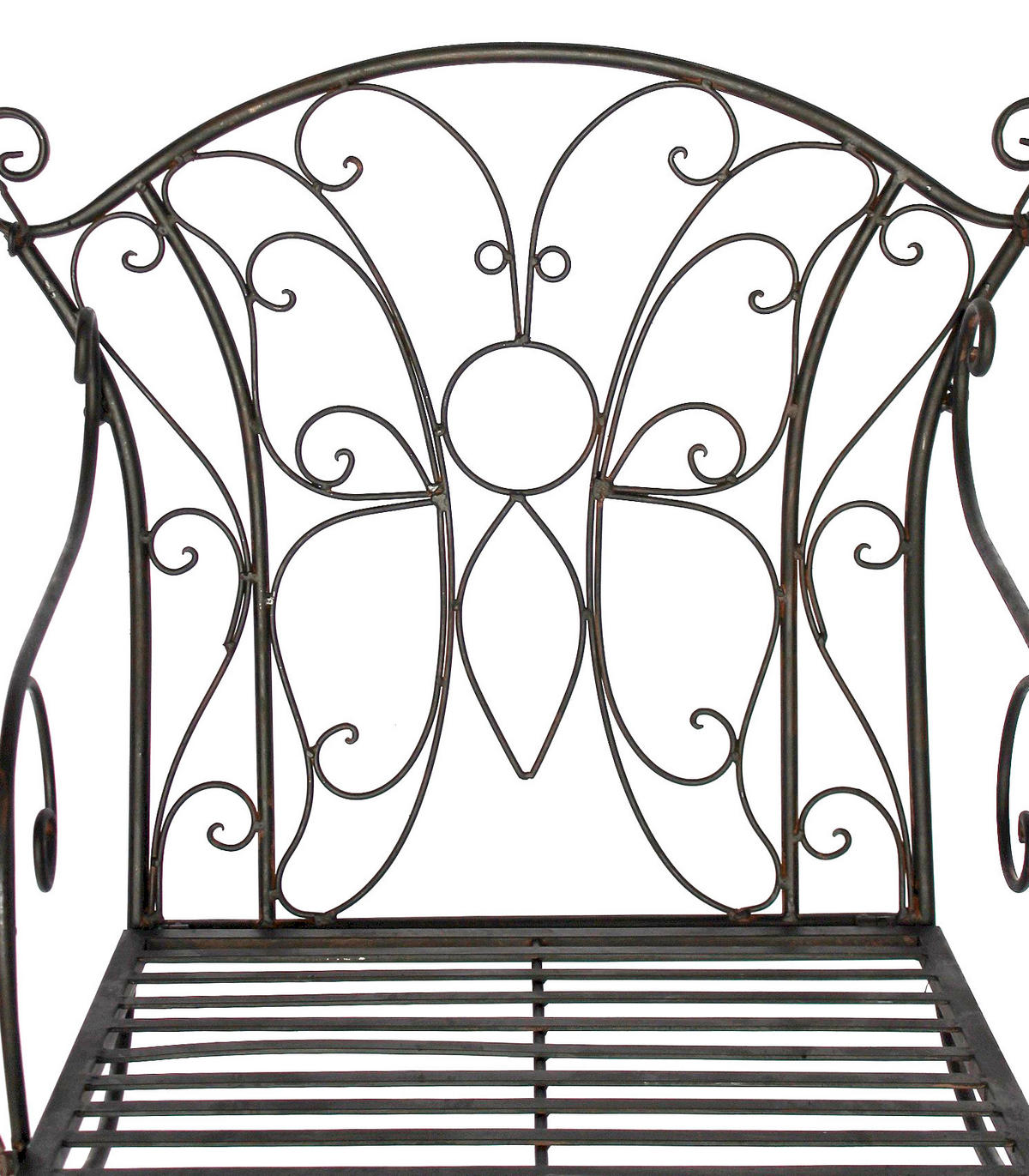 HÄNGESESSEL Metall Braun 86 cm 18811 - Braun, Metall (86/70/70cm) - DanDiBo