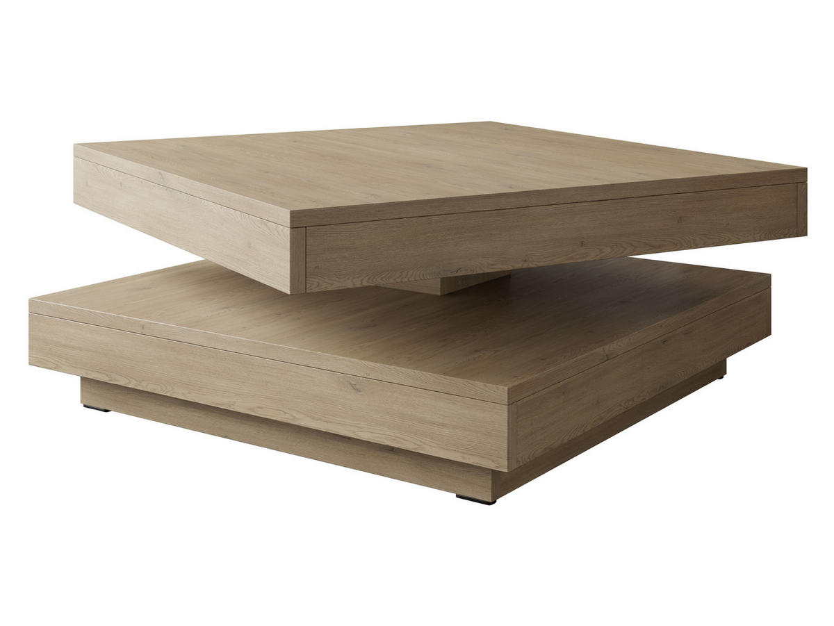 COUCHTISCH Nenani - Eichefarben, Holzwerkstoff (70/70/34cm) - MIRJAN24