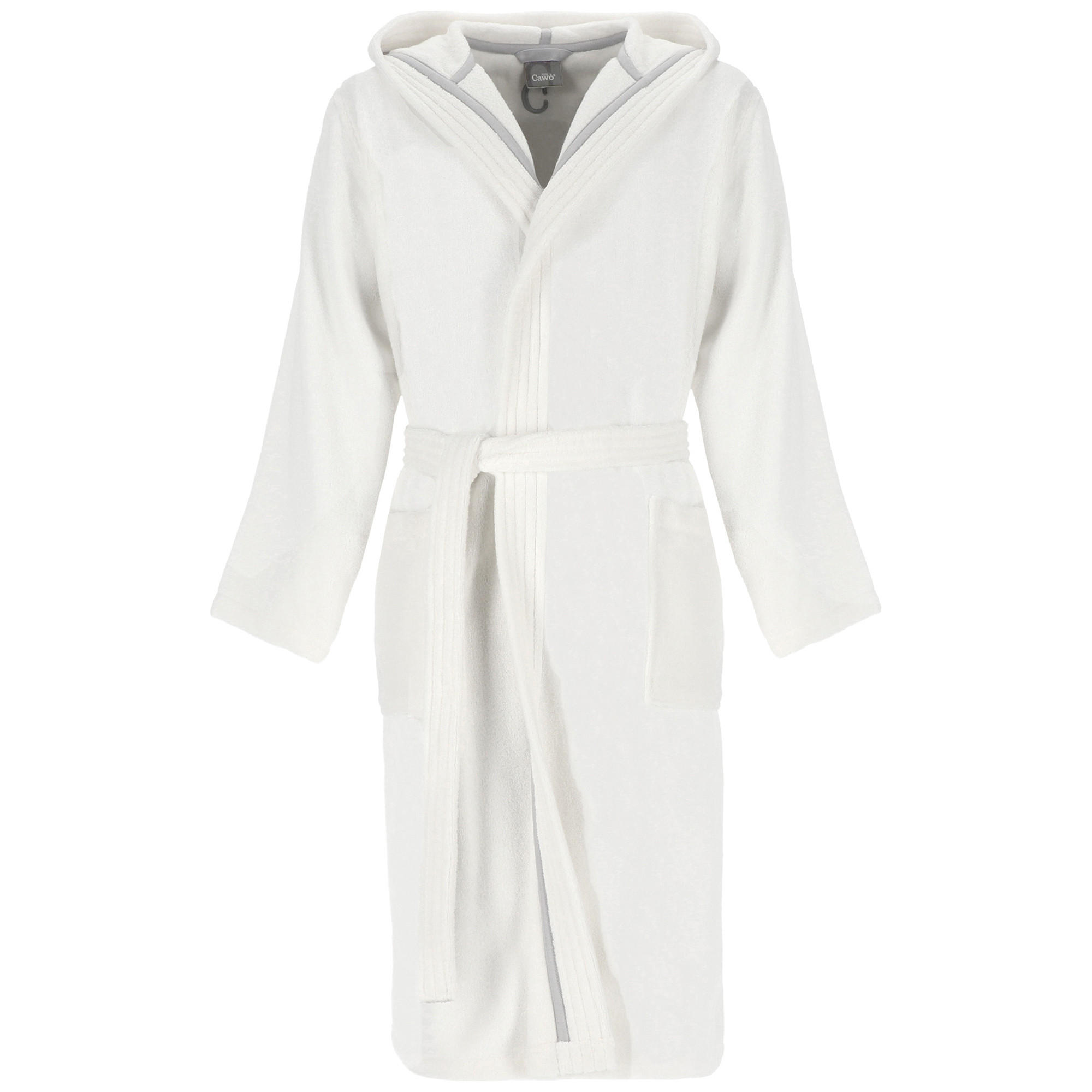 BADEMANTEL HERREN KAPUZE THE LUXURY 853 WEISS - 600 - Weiß, Textil (XLnull) - Cawö