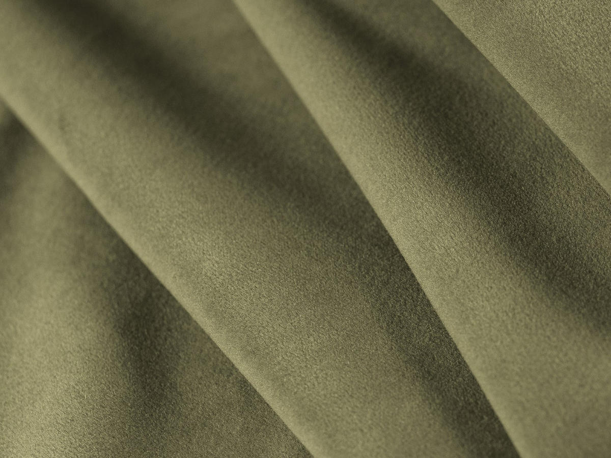 SOFA Torino aus Samt hellgrün 3 Sitzplätze - Hellgrün, Textil (103/83/220cm) - Micadoni
