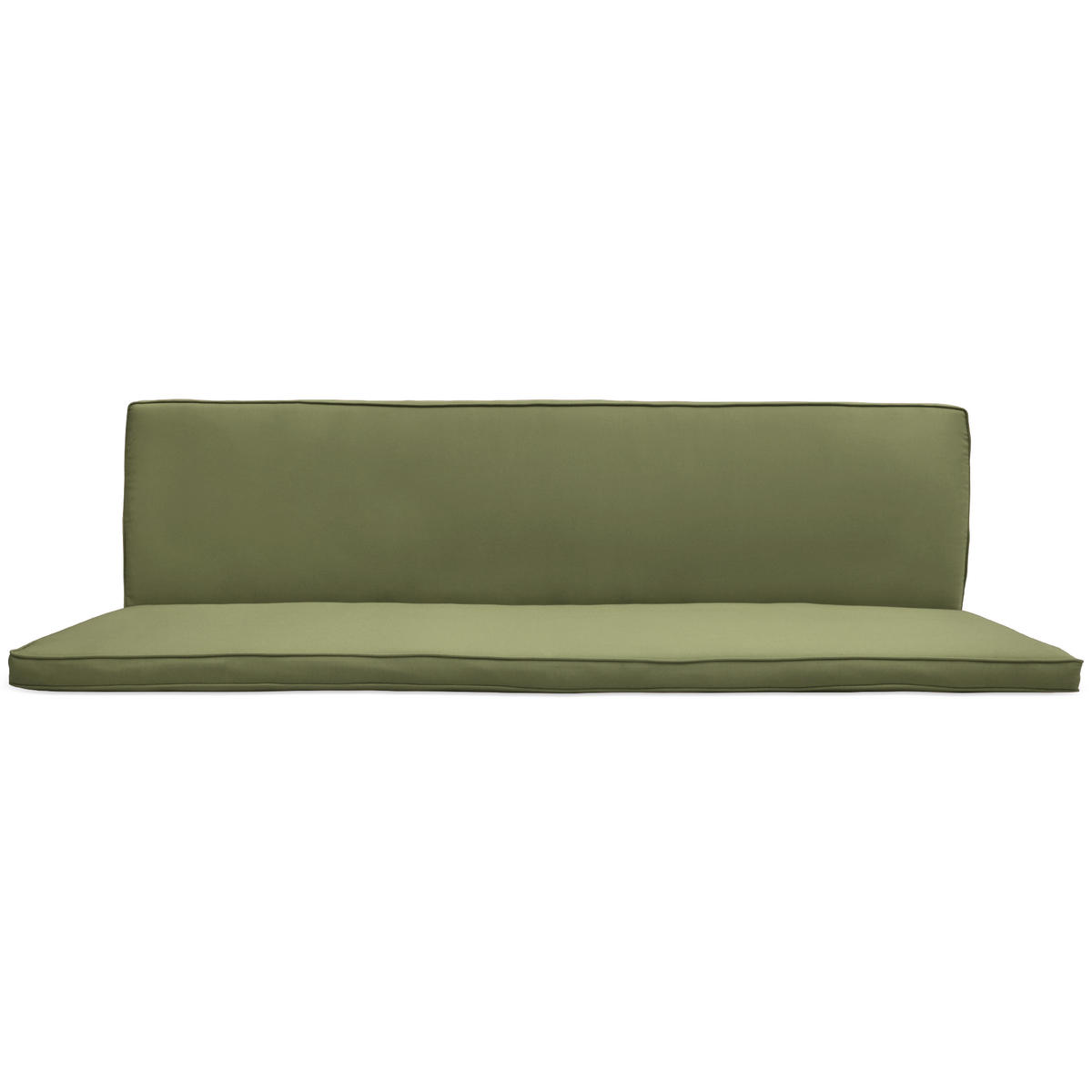 AUFLAGE für Hollywoodschaukel Loft HS 180x50cm Olivgrün - Olivgrün, Textil (100/180cm) - Beautissu 