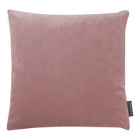 KISSENHÜLLE Samt Uni - Altrosa, Textil (40/40cm) - Magma Heimtexx