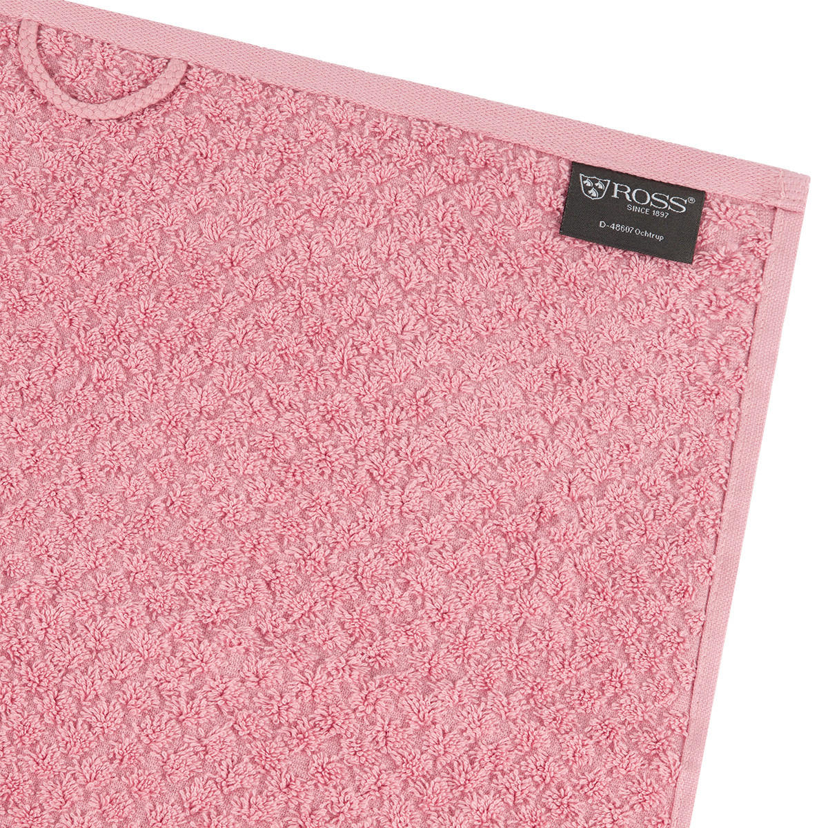 HANDTUCH Harmony 4er-Set - Rosa, Textil (50/100cm) - Ross