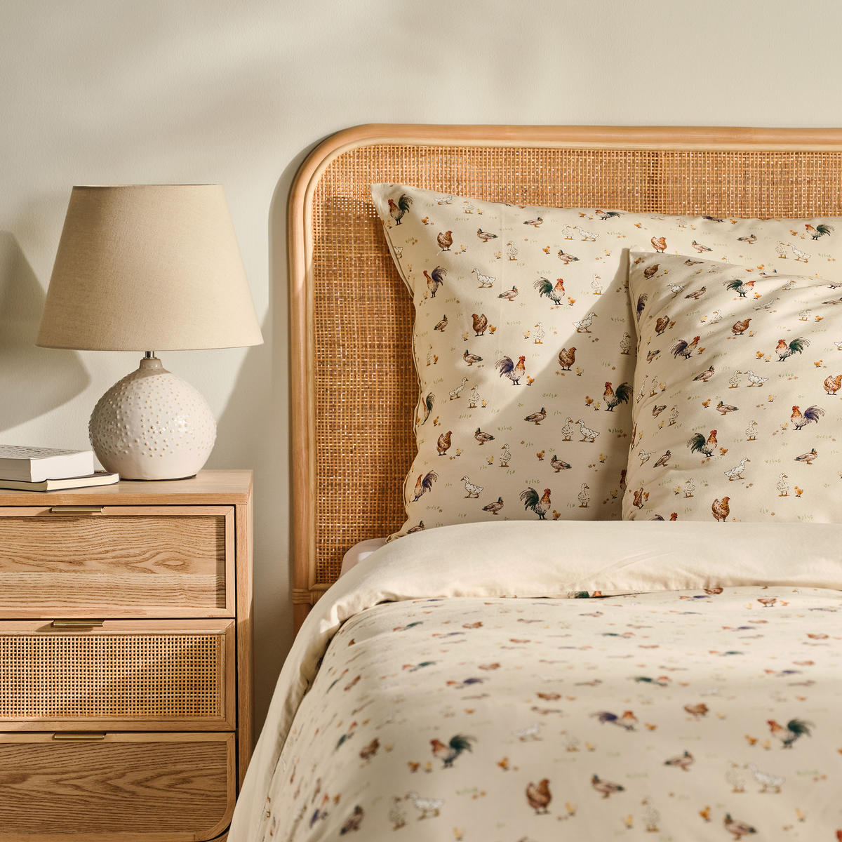 BETTWÄSCHE Alti - Beige, Textil (200/220cm) - home&you