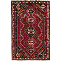 ORIENTTEPPICH handgeknüpft Gashgai Rot 271/173 cm Schurwolle - Rot, Textil (173/271cm) - Looma