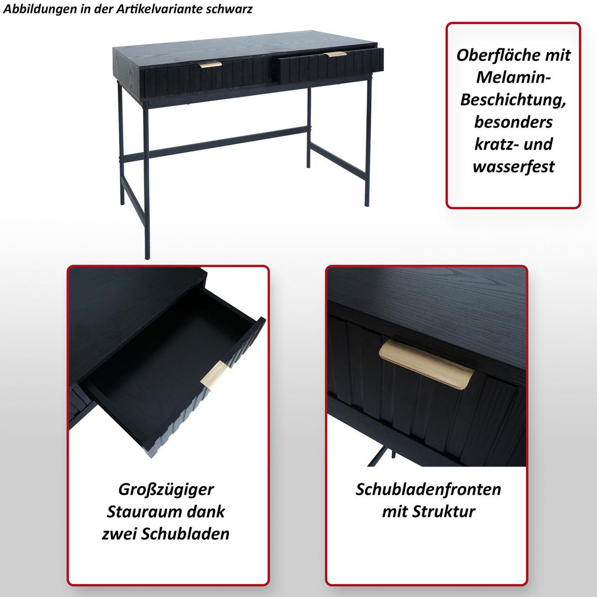 KONSOLENTISCH eckig Weiß - Weiß, Holzwerkstoff (40/100/85cm) - MCW