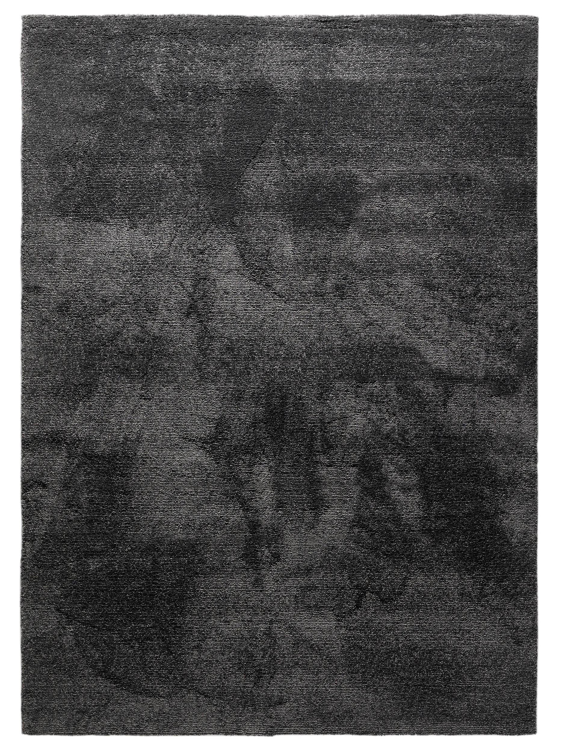 PRATEĽNÝ shaggy koberec Melvin Sivá 80x150 cm - sivá, plast (80/150cm) - benuta Nest