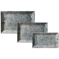 SERVIERPLATTEN Luigi bunt 3er Set - Multicolor, Keramik (2/2/2cm) - Ritzenhoff Breker