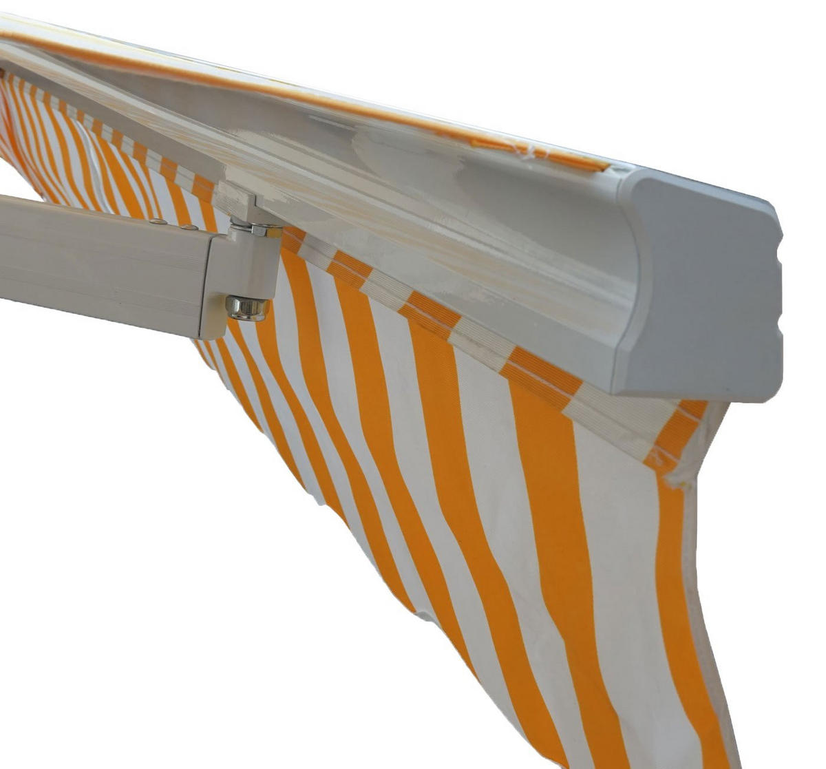 ALU-MARKISE Cremeweiß - Weiß, Textil (500/18/300cm) - MCW