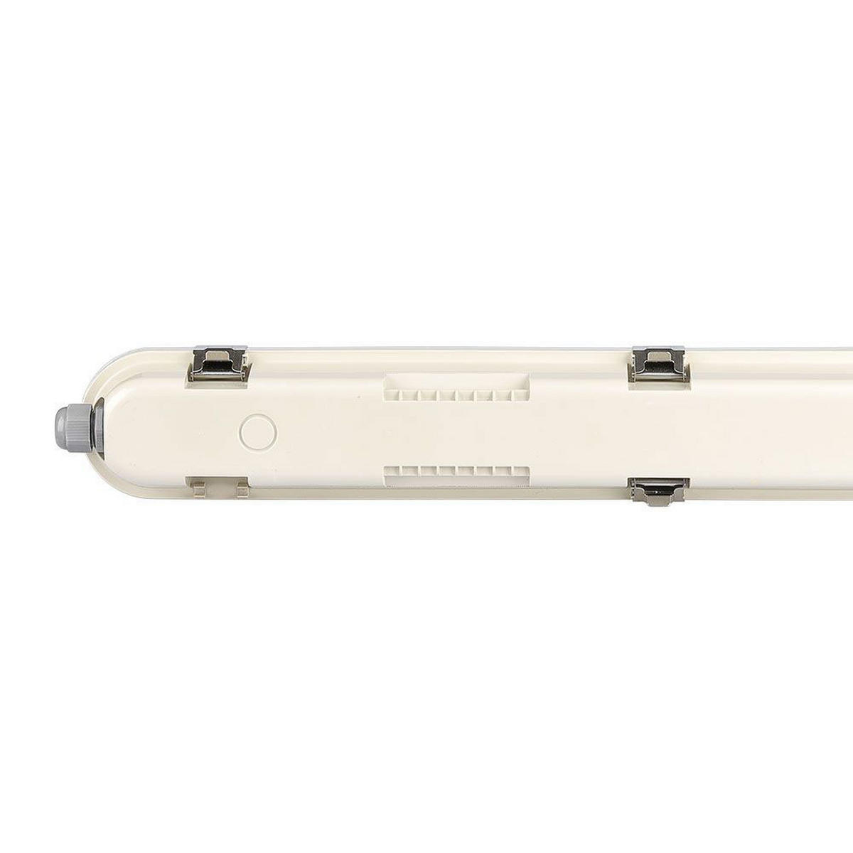 LED DECKENLEUCHTE Kunststoff Weiß 4er Set - Weiß, Kunststoff (150/7.8/7.2cm)