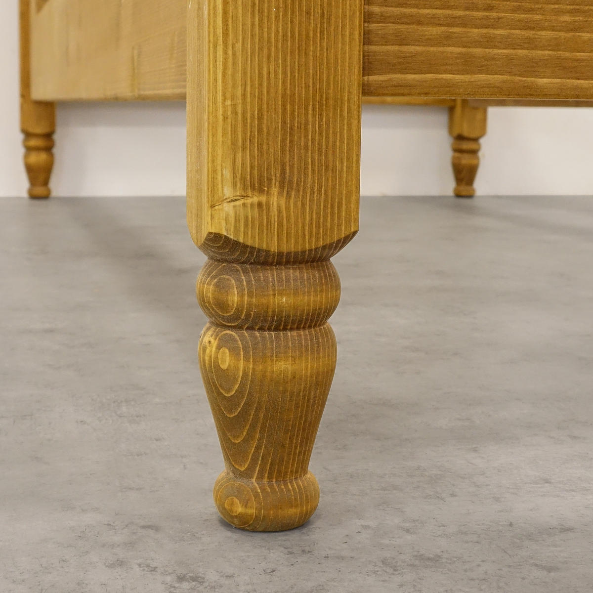 BETT aus Massivholz CHARLOTTE - Hellbraun, Holz (90/200cm) - Seart