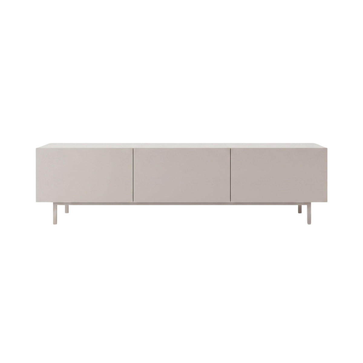 TV-MÖBEL mit 3 Klappen, Kaschmir 36,8/47,3/180 cm - Beige, Holzwerkstoff (36.8/47.3/11cm) - Calicosy