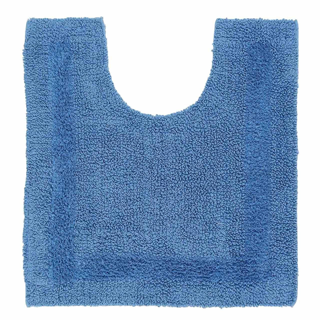 Homescapes Wc-Vorleger Blau 50x55 cm