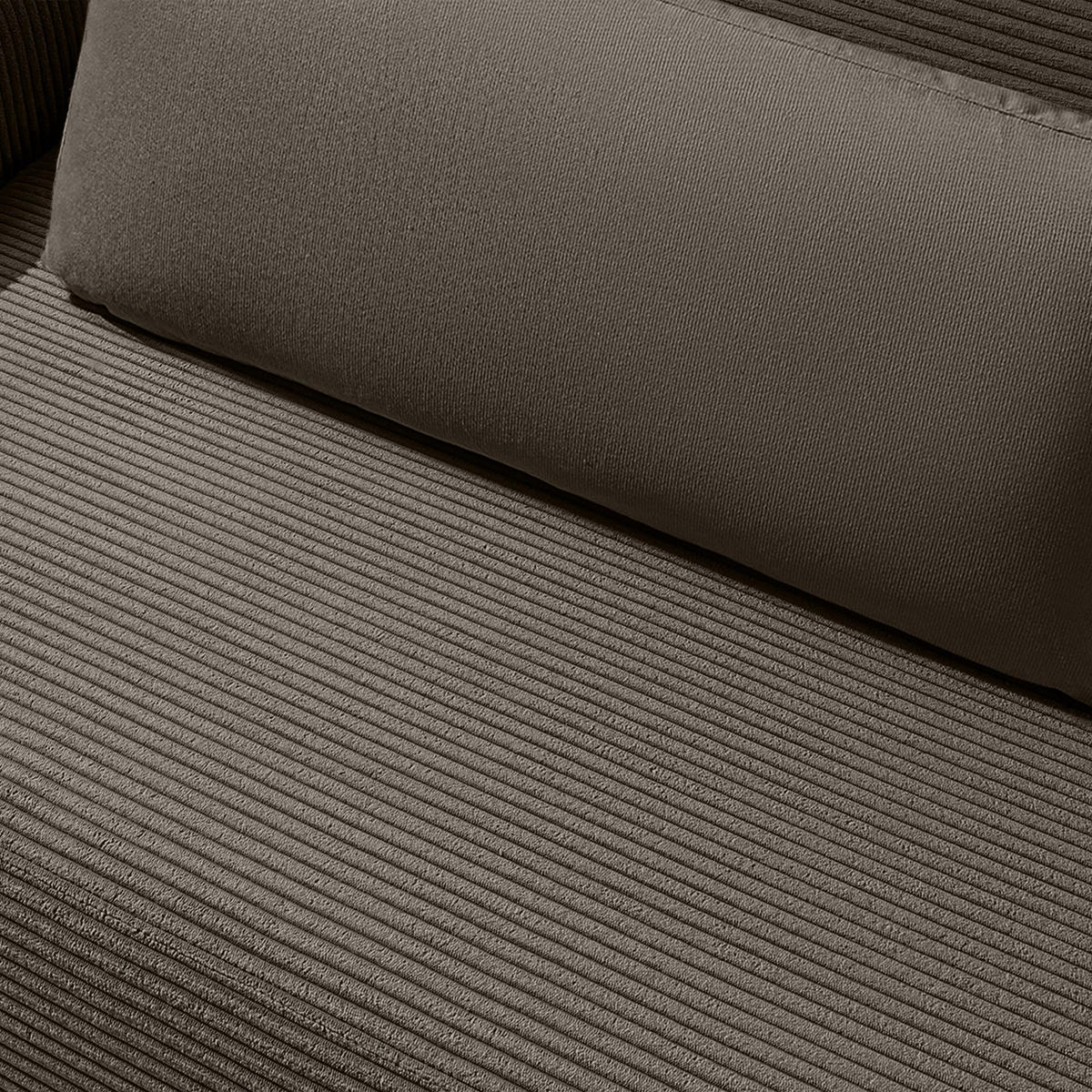 3-SITZER SCHLAFSOFA MOLLIS, Corduroy, Braun - Braun, Holz/Holzwerkstoff (250/93/108cm) - KONSIMO®