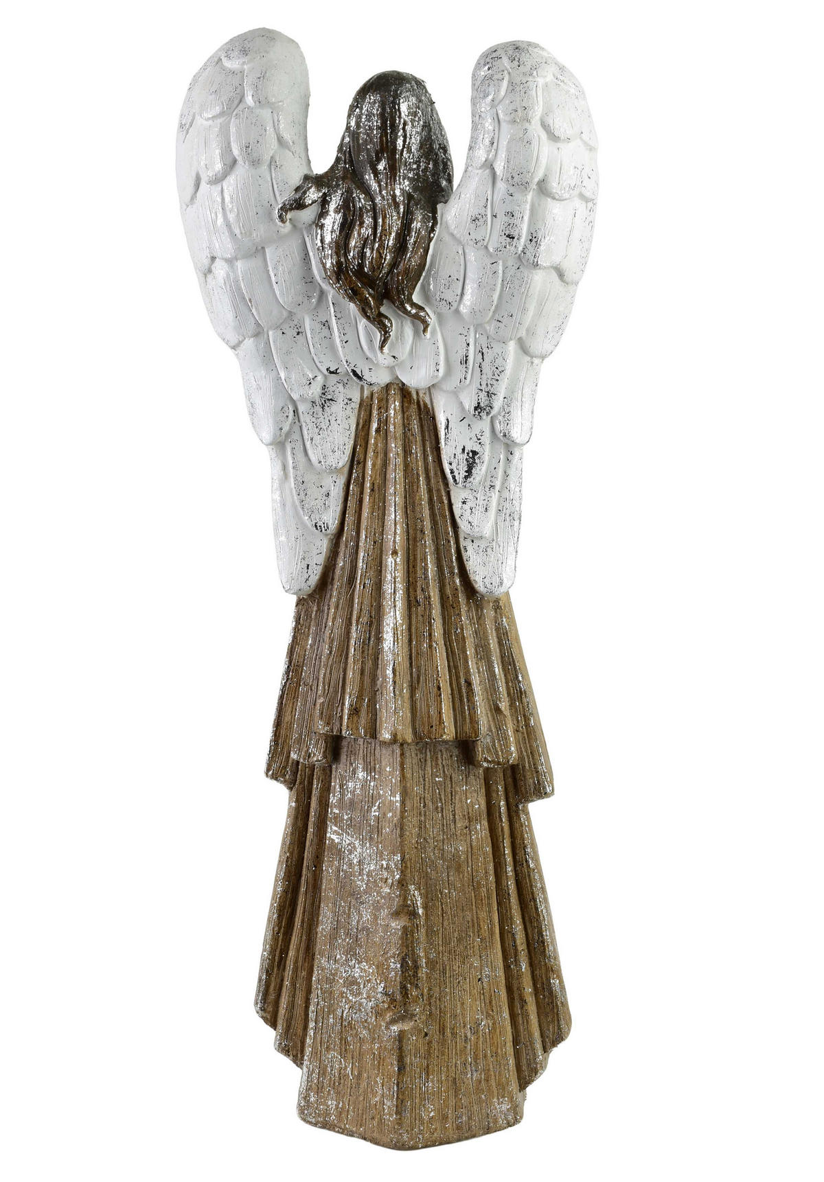 LED-DEKOFIGUR Angel Beige 23x13x63cm Keramik - Beige, Keramik (13/63/23cm) - Mondex