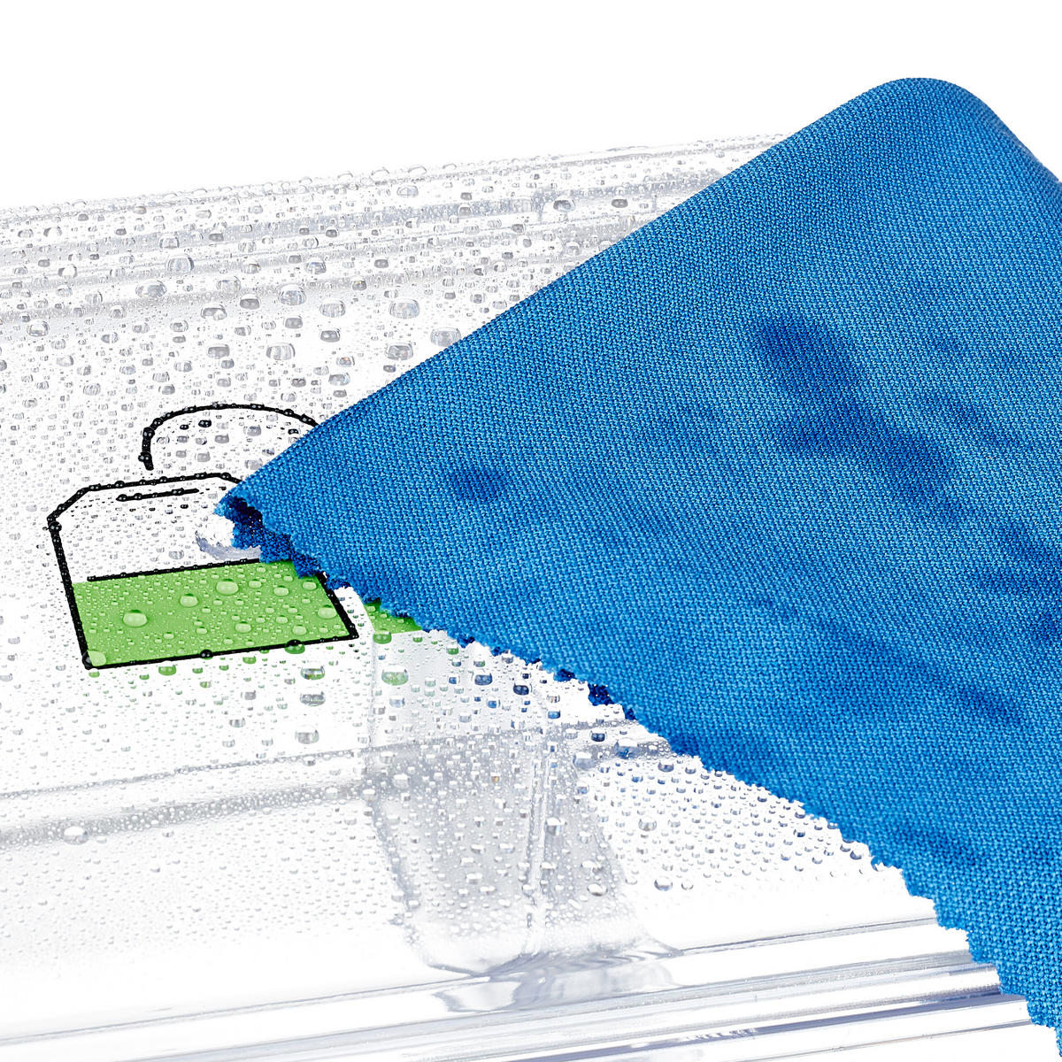 TEEBOX - Transparent, Kunststoff (21.5/9/15cm) - Relaxdays