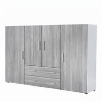 HIGHBOARD Nora Front in Avola-Anthrazit - Anthrazit, Holzwerkstoff (166/106/35cm) - Vladon