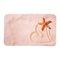 BADTEPPICH Sandy 70 x 110 cm - Braun, Textil (70/110cm) - Sanilo